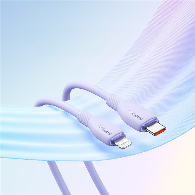 (2m) 20W USB C auf Lightning Ladekabel Datenkabel - Lila