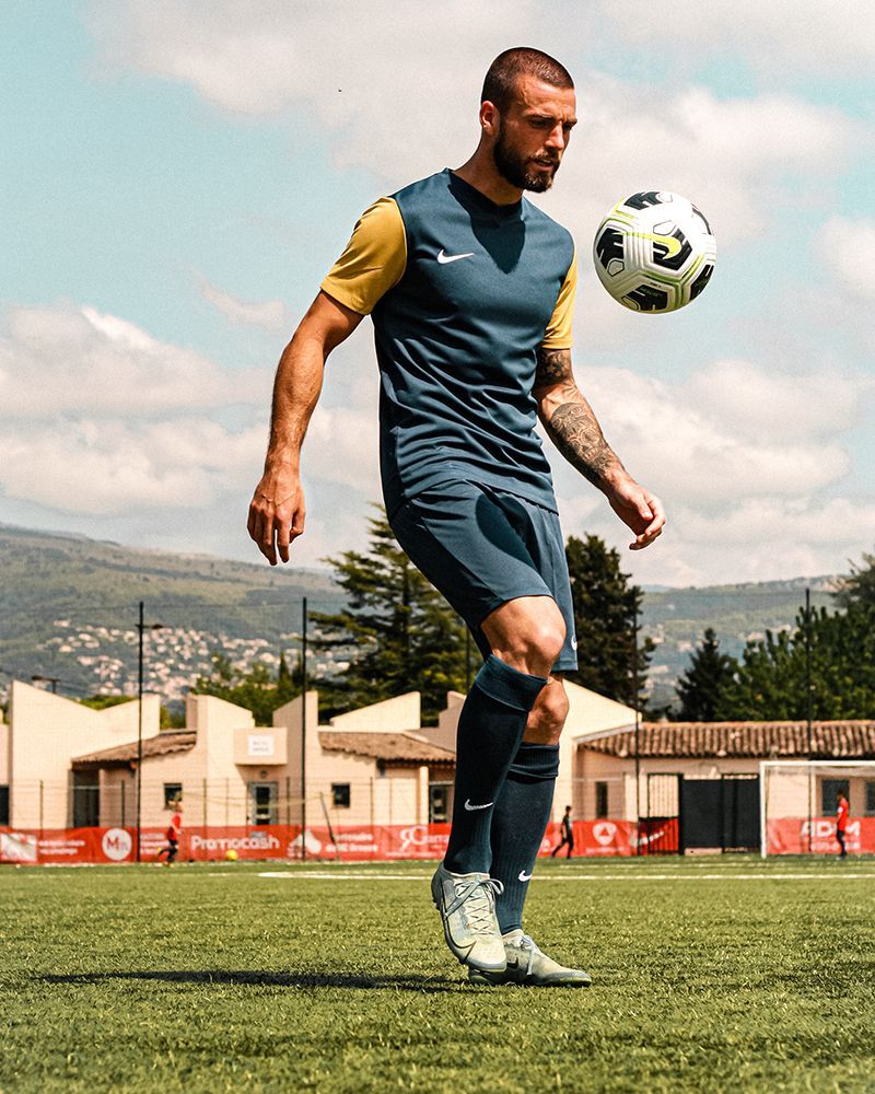 Maillot Nike Tiempo Premier II Bleu Marine & Or pour homme