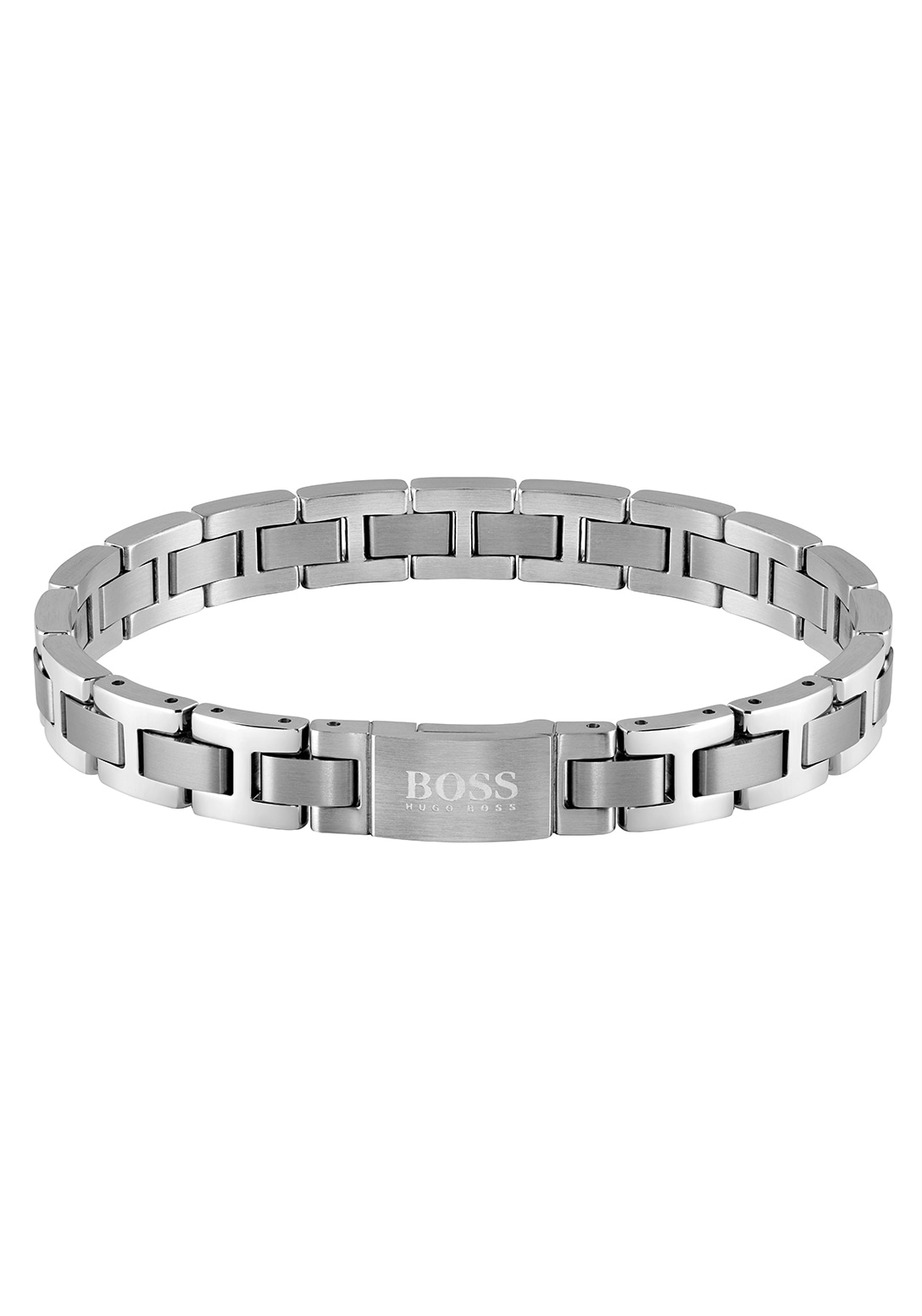 BOSS Armband »Schmuck Edelstahl Armschmuck Gliederkette METAL LINK«