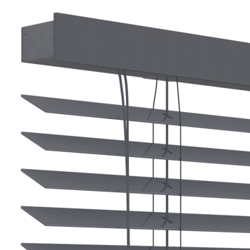 vtwonen houten jaloezie 50 mm basalt (kleurnr. 955) 100x180 cm (bxh)
