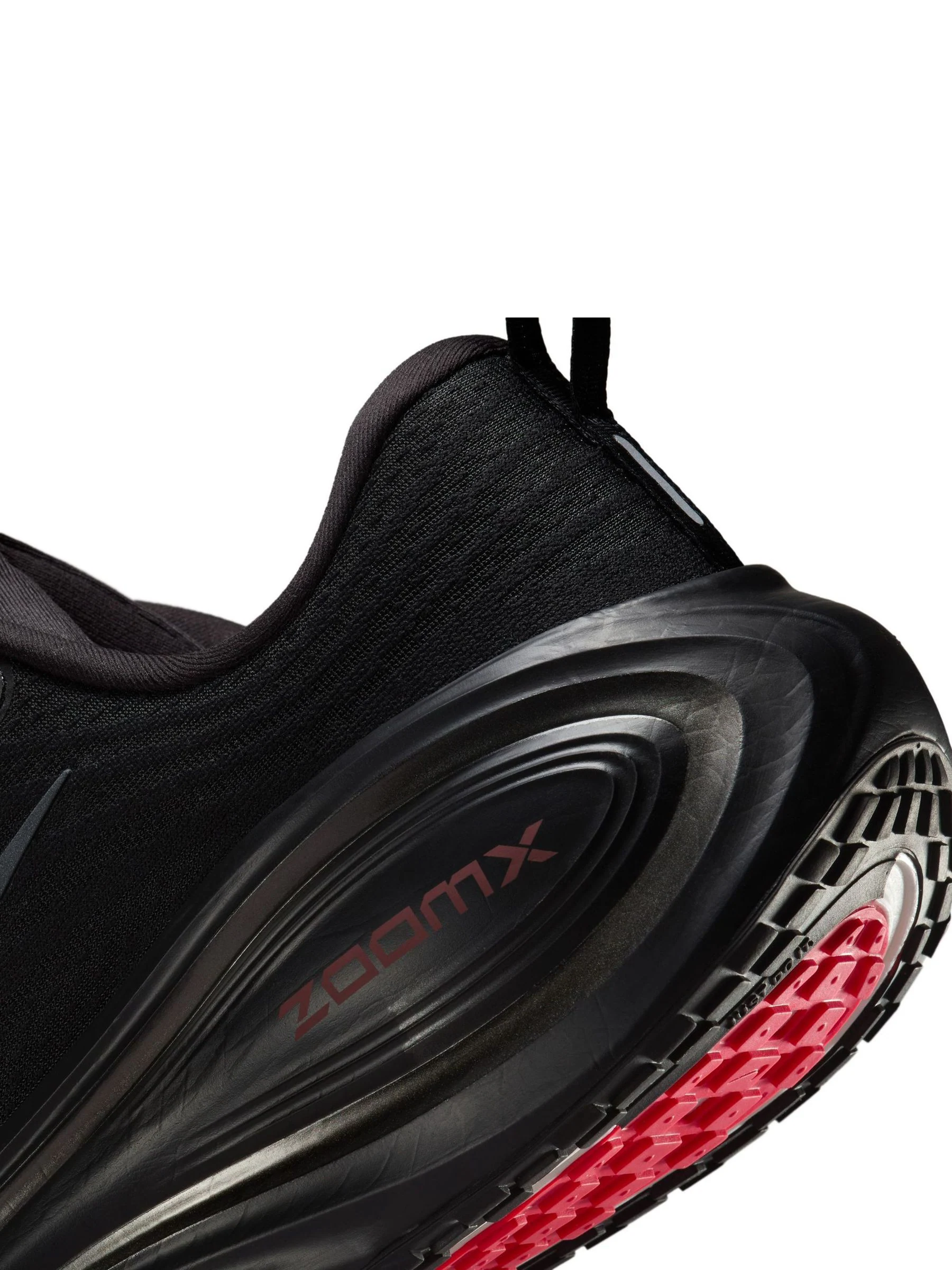Zwart/rood - Nike Vomero Plus Running Trainers