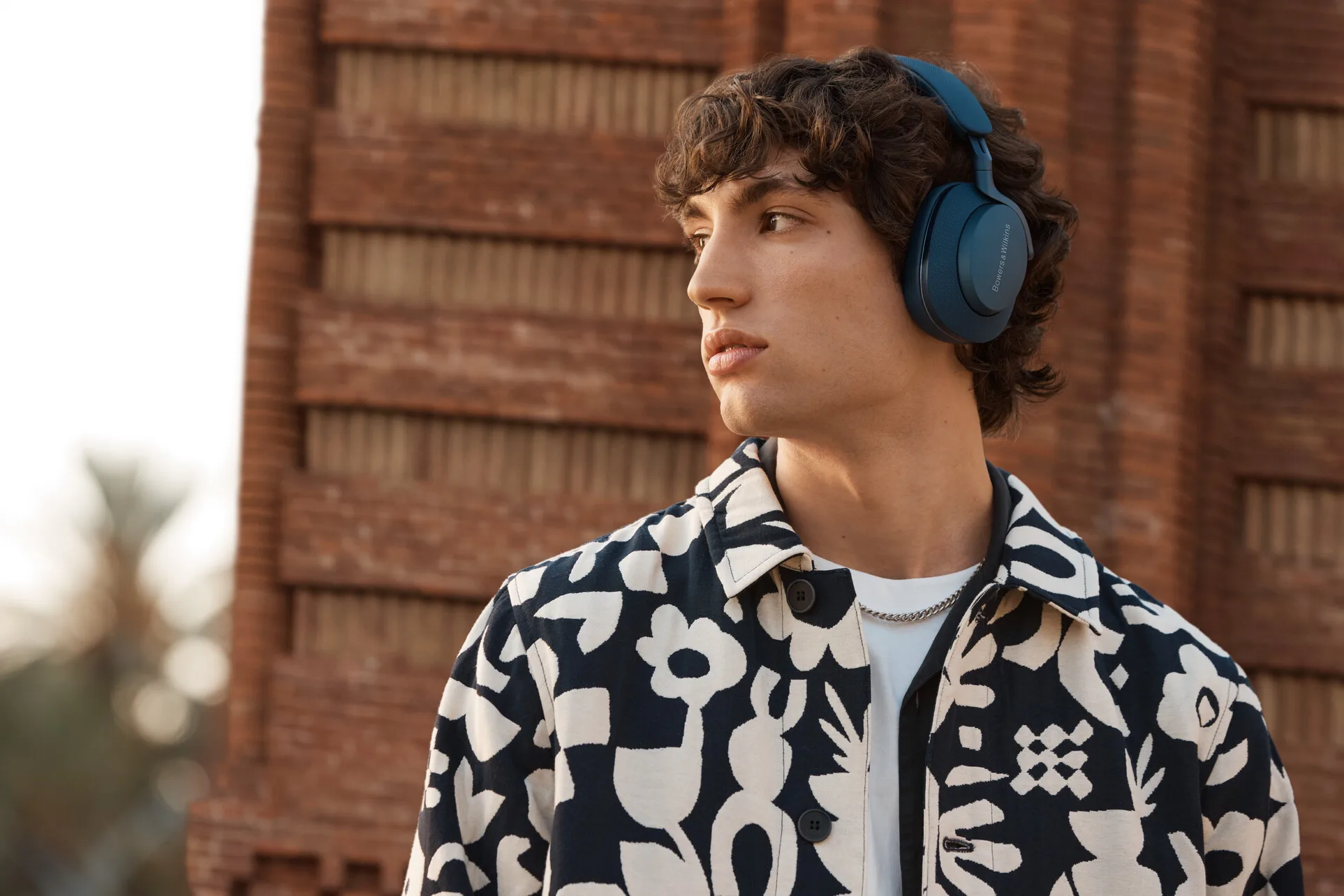 B&W PX7S2e Bleu Casques Bluetooth