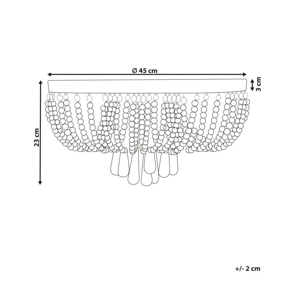 DORNAS - Kroonluchter - Zilver - Ijzer