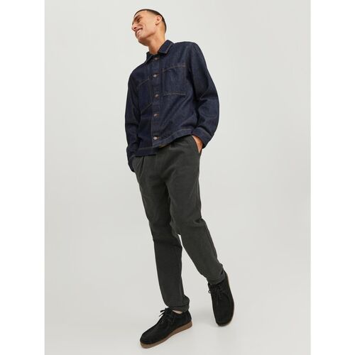 Jack & Jones - 12242196 HARVEY WIN-DARK GREY Gris