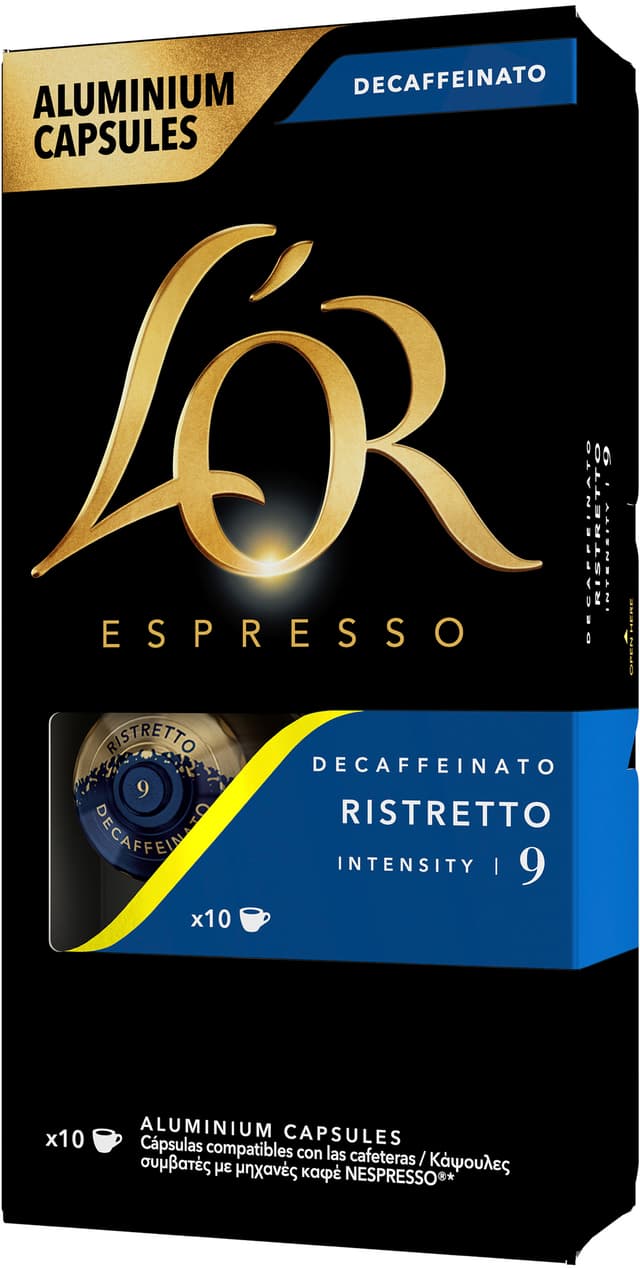 L'Or Ristretto Decaf kapsler LOR4060650
