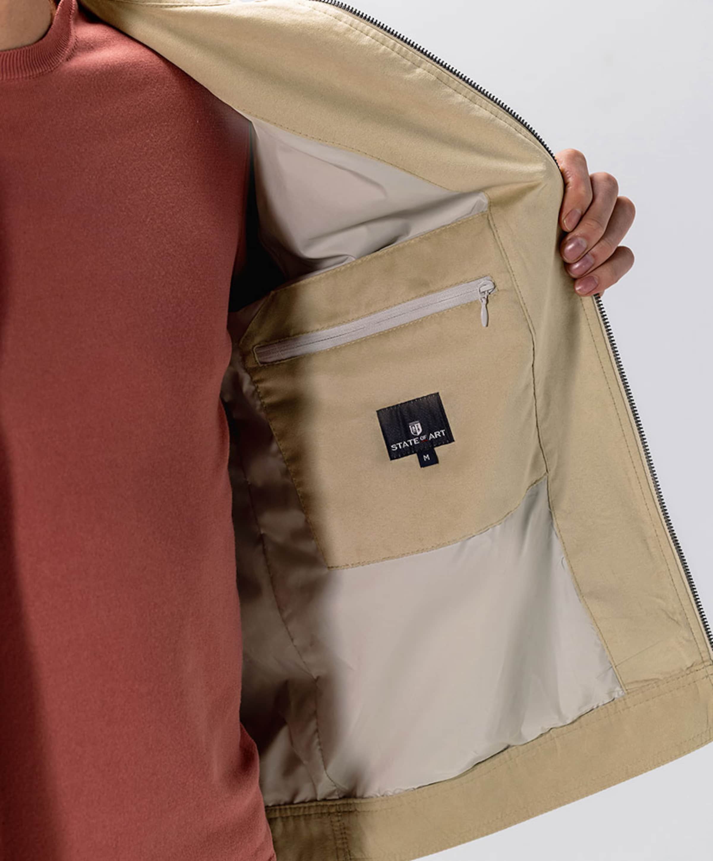 State of Art Heren jas beige