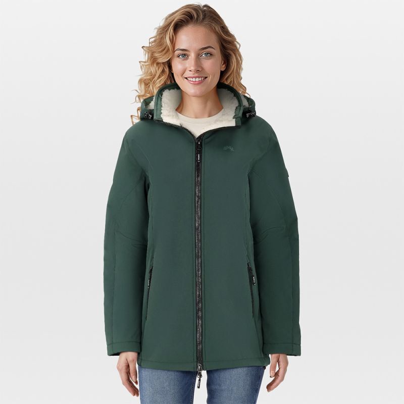 Veleste Teddie - Softshell jas - Groen - 36