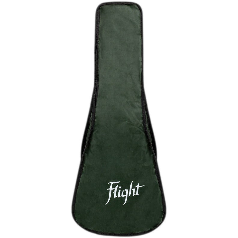 Flight Natural Series NUS200 Teak sopraan ukelele met brede topkam inclusief gigbag
