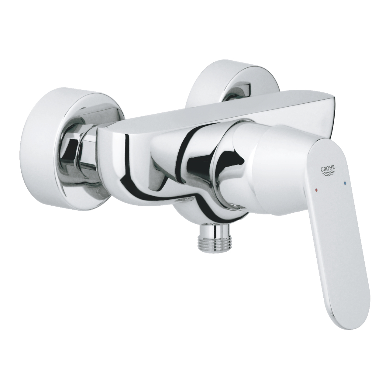 Grohe Eurosmart Cosmopolitan douchekraan z. omstel m. koppelingen HOH=15cm chroom