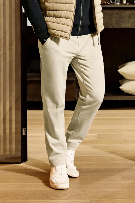 Vanguard beige heren broek