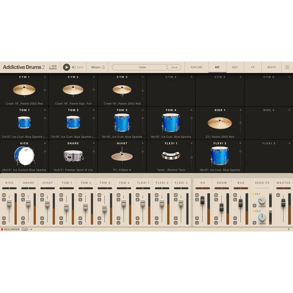 XLN Audio Addictive Drums 2 Pop Collection
