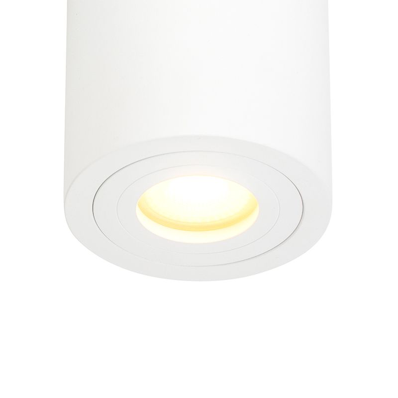 Moderne ronde badkamer spot wit - Capa