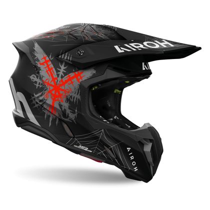 Casque cross Airoh TWIST 3 - ARCADE 2024 - Noir / Blanc