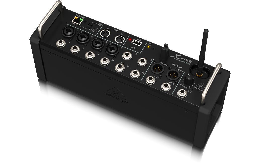 Mischpult X AIR XR12<br>Digitaler 12-Kanal-Mixer für Studioaufnahmen oder Liveperformances
