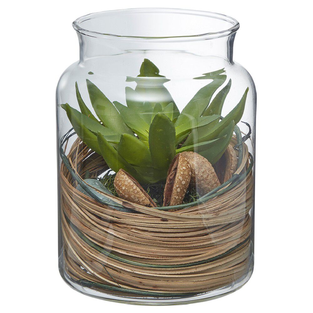 Plante artificielle en pot