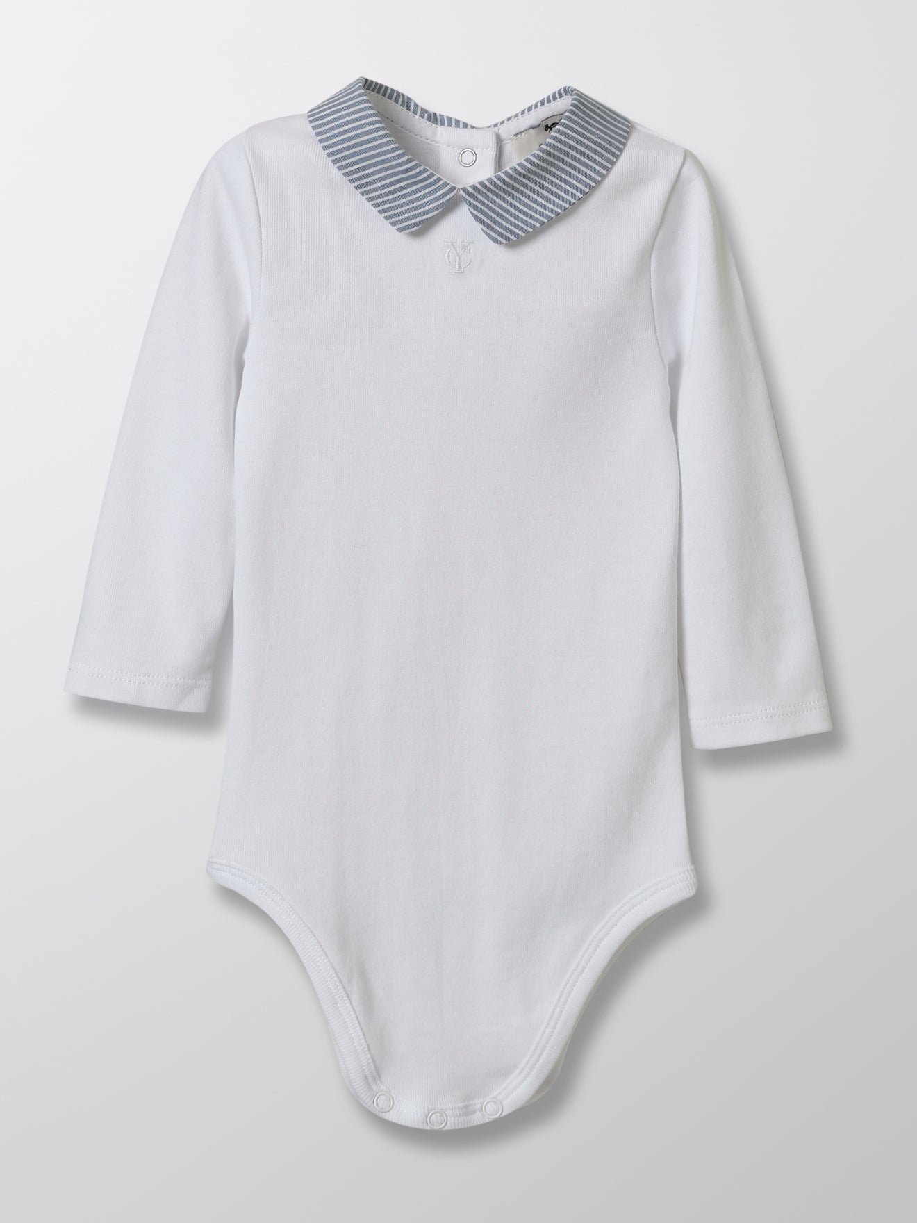 Body col en seersucker - Coton Bio