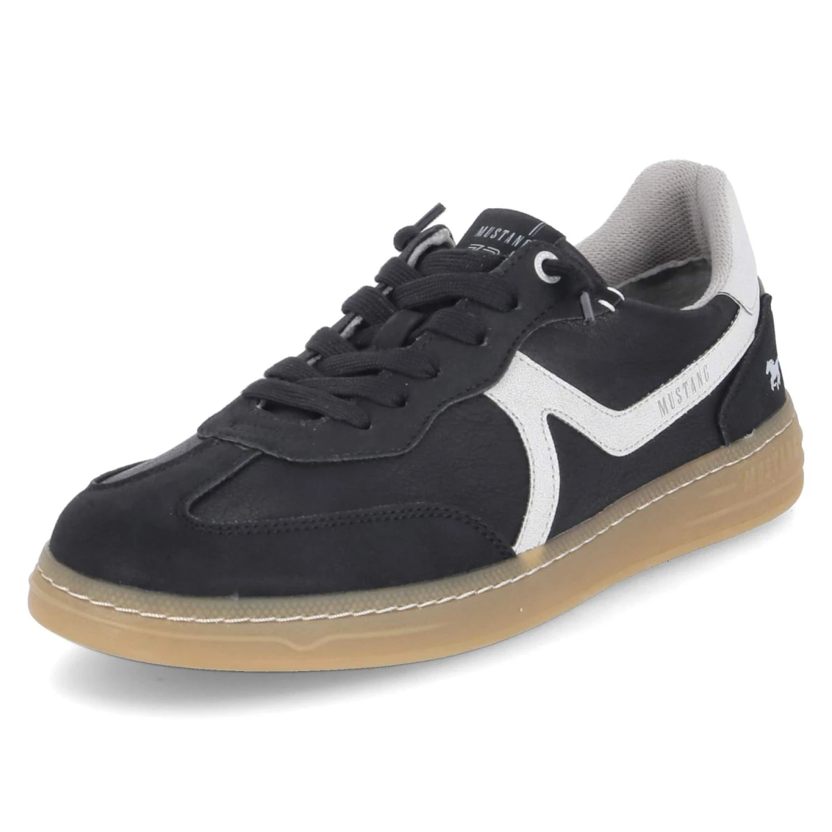 MustangLow Sneaker - schwarz