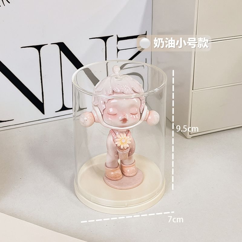 Masoom - Transparante acryl figuur display opbergdoos (verschillende ontwerpen)