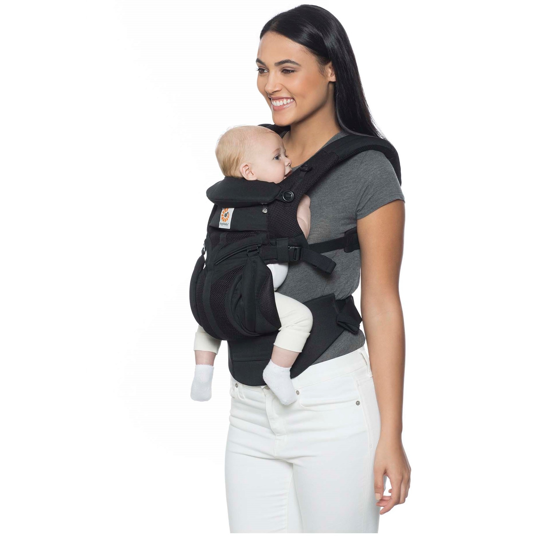 Ergobaby Omni 360 draagzak Cool Air Mesh Onyx Black - Draagzak - Prénatal