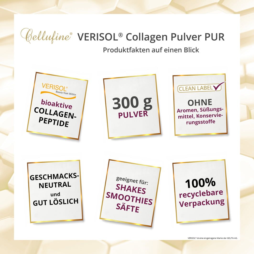 Cellufine® VERISOL® Collagen-Pulver PUR - Dose