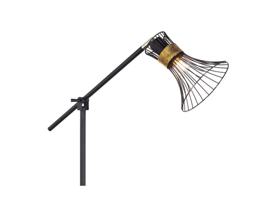 GLOBO LIGHTING - Lampadaire salon Lampadaire design purra - h. 149 cm - noir et doré