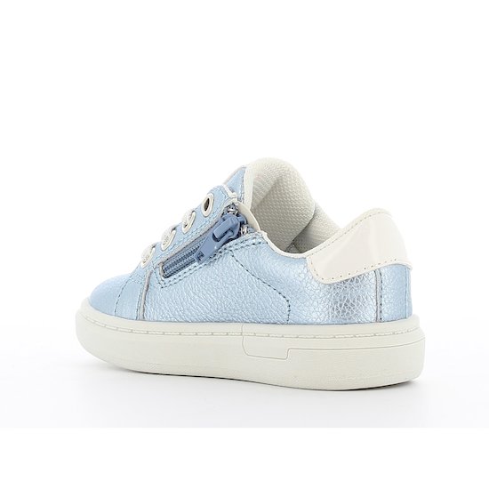 Baskets basses cœurs brillants   Bleu        de               P'tit Bisou premiers pas