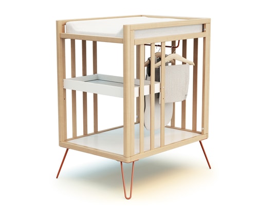 JURA BABY - Meuble à langer Jurababy - table à langer 2 étagères only