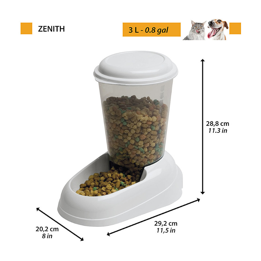 Dispensador de ração para animais de estimação Ferplast Zenith