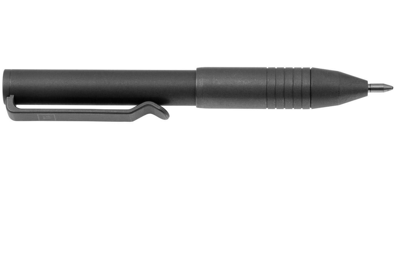 Big Idea Design Ti Pocket Pro Pen TI-PP-SW Stonewashed Titanium, auto adjusting everyday carry pen