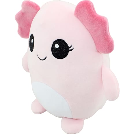 Rund axolotl bamse 18 cm