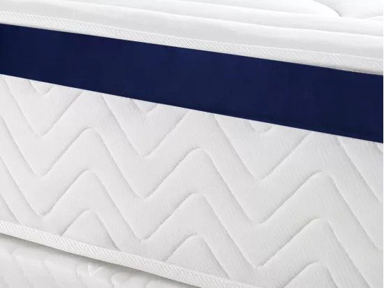 Matelas 160 x 200 cm hybride ressorts ensachés 7 zones et mémoire de forme ép.30cm - MARQUIS de PALACIO