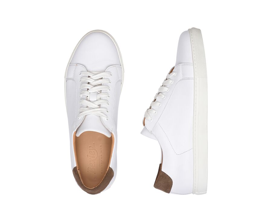 Sneakers cuir homme Blanc - INGLEWOOD