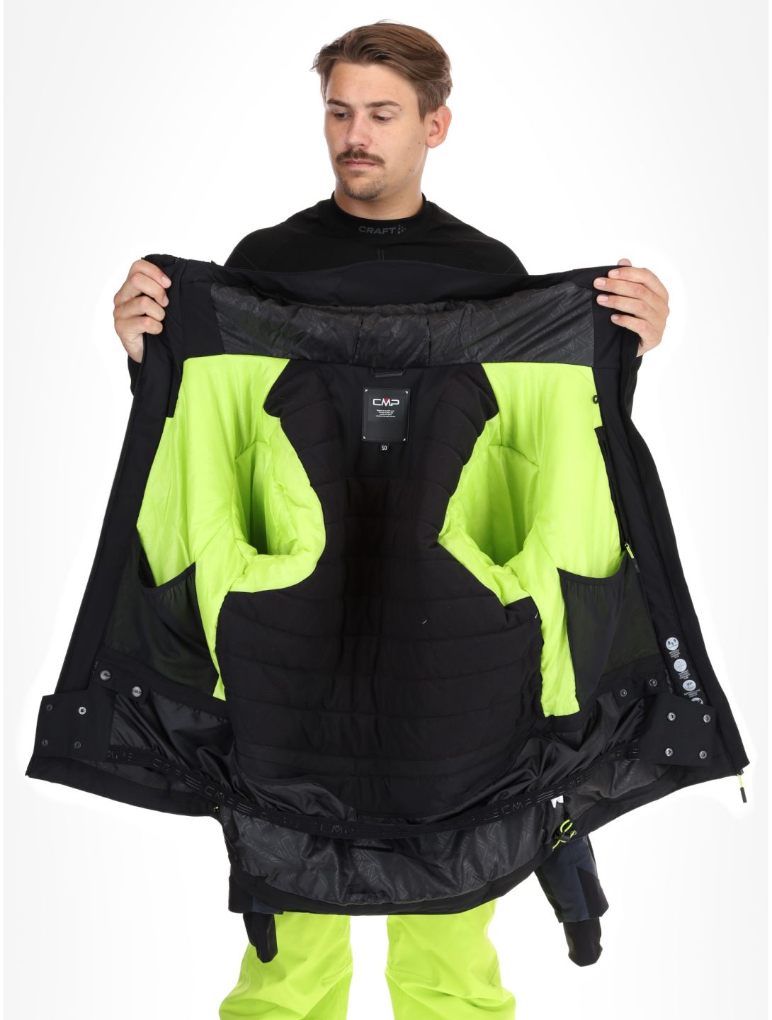 34W4667 ski-jas heren