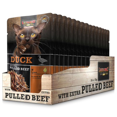 Leonardo Nassfutter Ente & pulled Beef