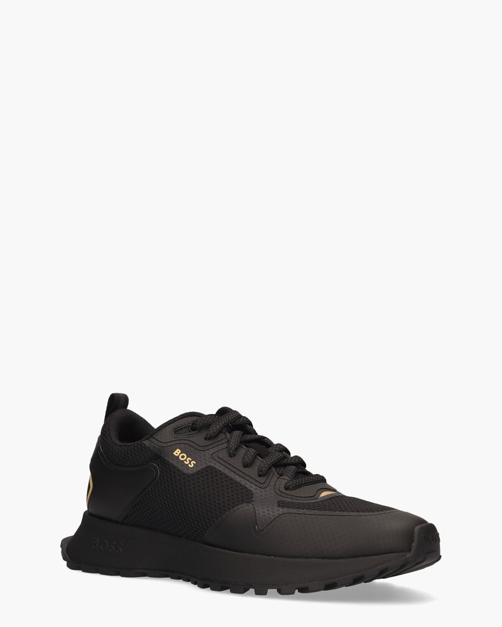 Boss Jonah Zwart Herensneakers