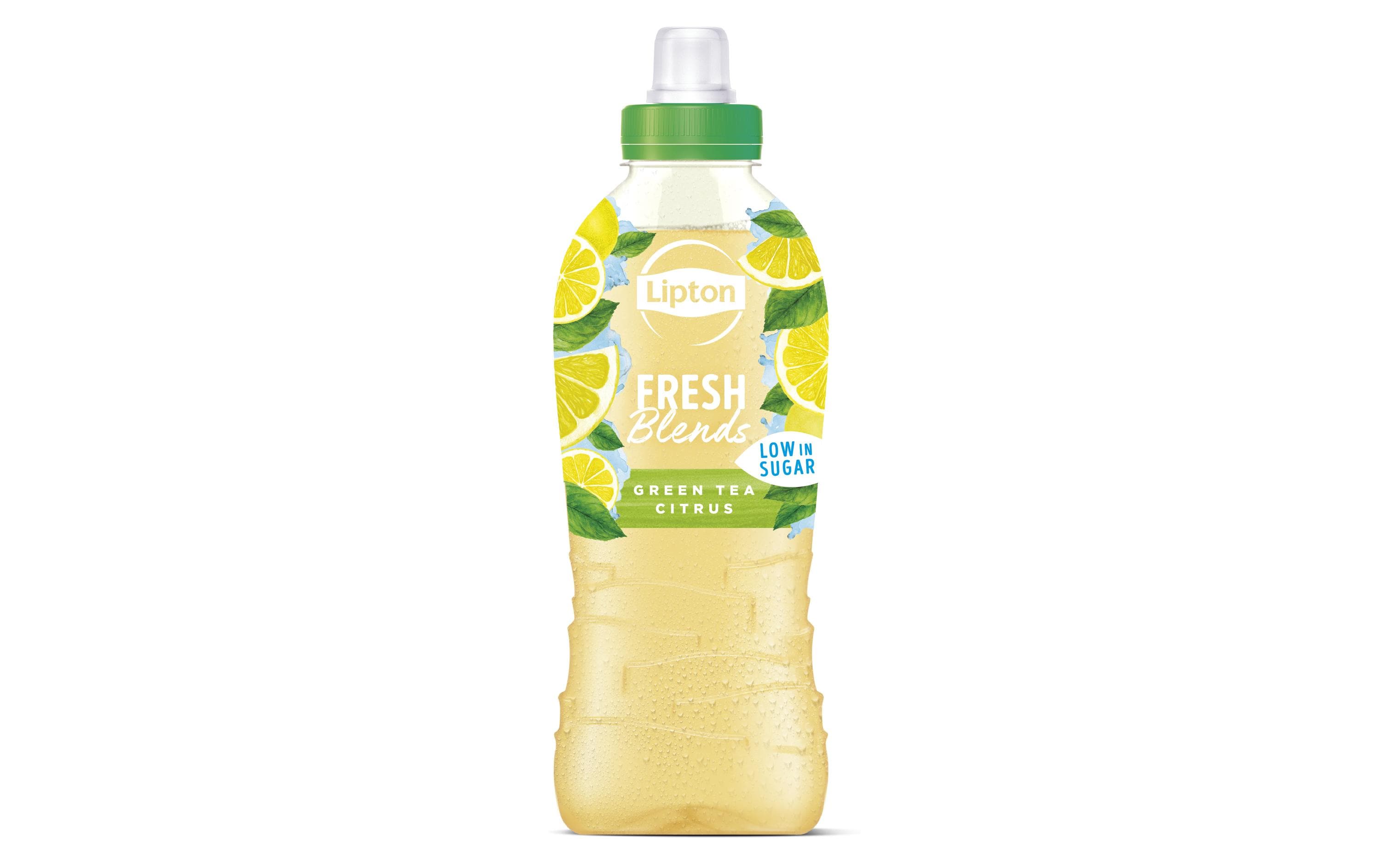 Fresh Blends Green Tea Citrus 6 Stück x 0.7 lZuckerarmer Eistee mit Grüntee-Extrakt