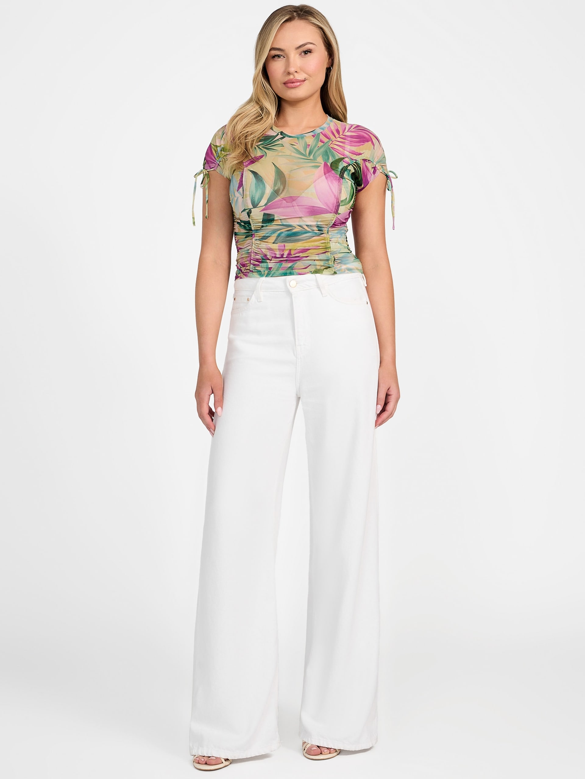 Top de malha estampada Eco Amaya