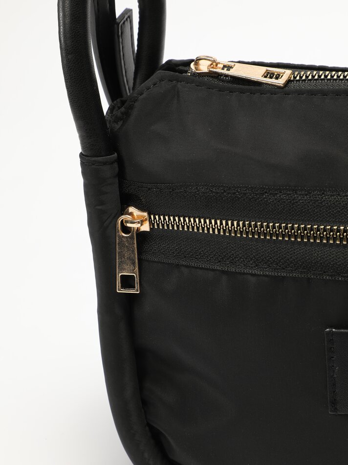 Bolsa de ombro básica - Preta
