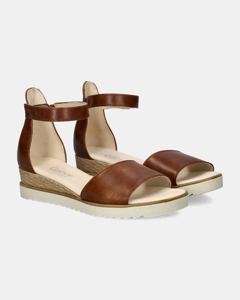 Gabor Sandalen  - cognac