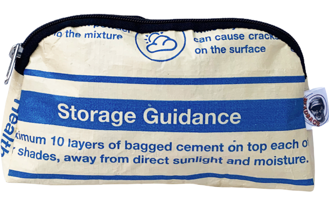 Beadbags Kosmetiktasche aus recycelten Reissack
