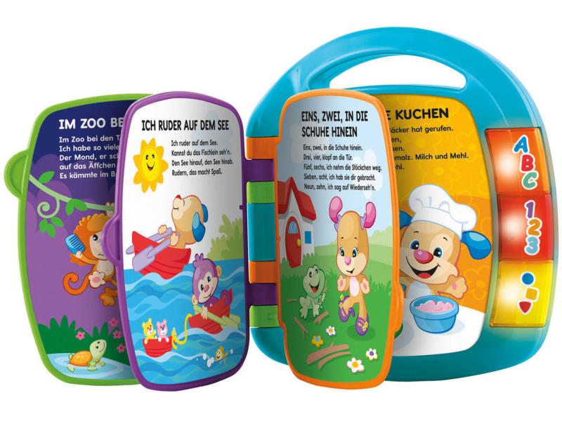 Fisher-Price Musikspielzeug Lernspass Liederbuch Lernspass, Liederbuch, Kunststoff, ab 6 Monate, 1 Stück