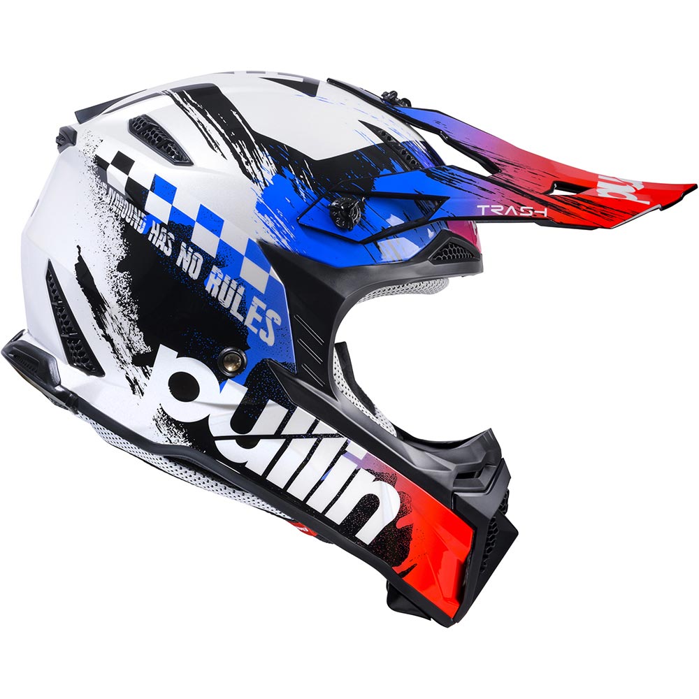 pull-in - Casque Trash - 2024 Blanc / Noir / Rouge / Bleu