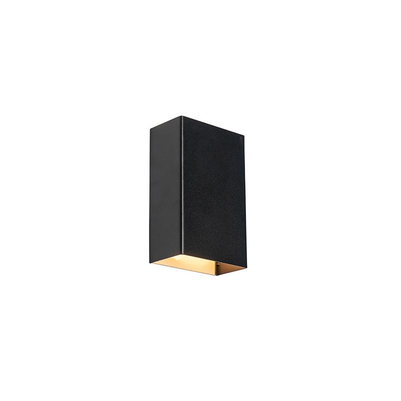 Moderne wandlamp zwart 2-lichts - Otan S