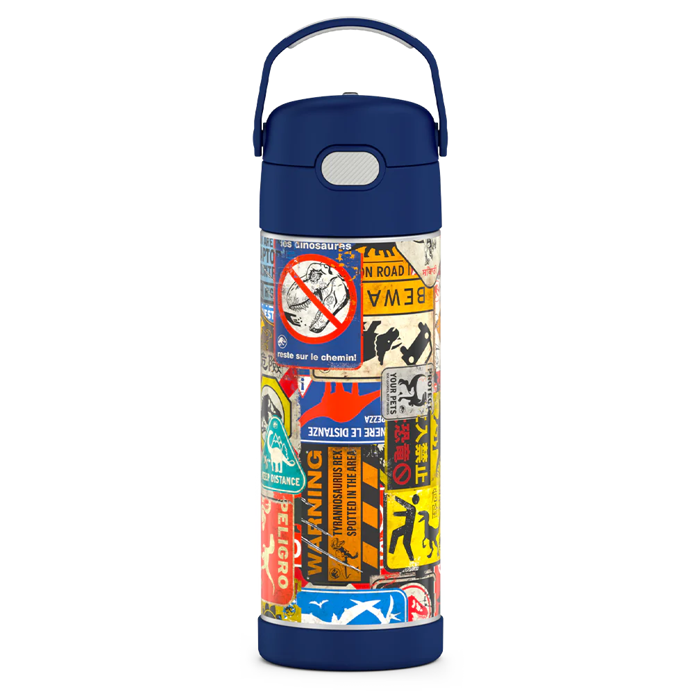 16oz FUNTAINER® WATER BOTTLE JURASSIC WORLD