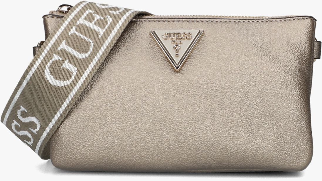 GUESS zilveren guess schoudertas latona mini