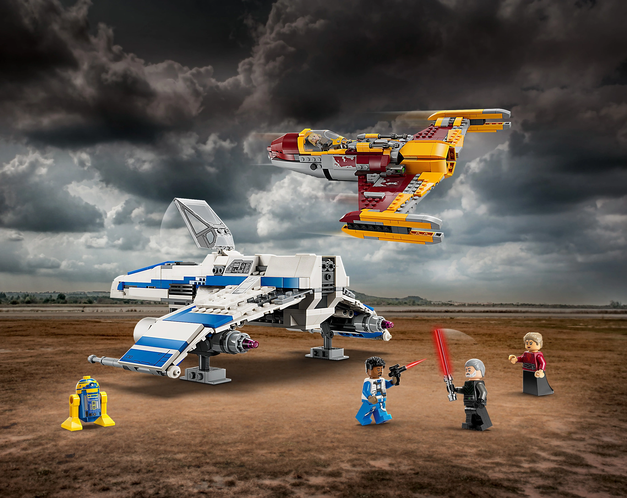 LEGO® Star Wars™ 75364 New Republic E-Wing™ vs. Shin Hatis Starfighter™