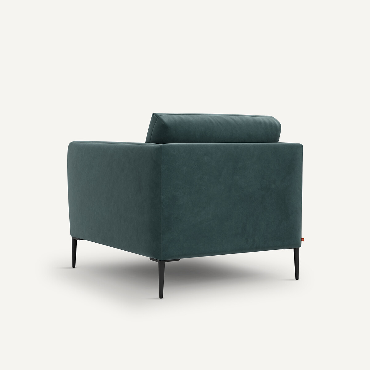 AM.PM<br>Poltrona de veludo, design Oscar E. Gallina