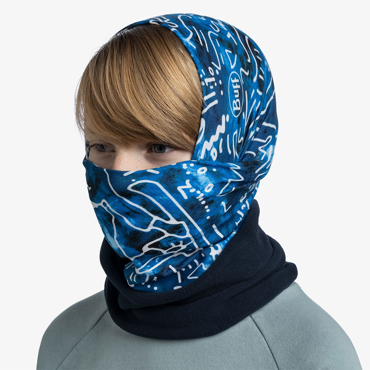 Buff Kids Polar, junior (Tivat Blue)