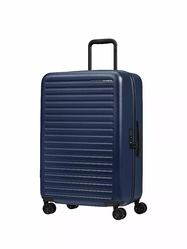 SAMSONITE Trolley StackD 68cm navy blau