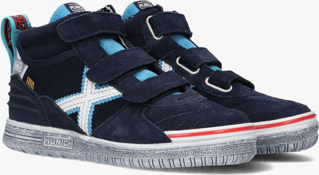 MUNICH blauwe munich hoge sneaker g3 kid boot